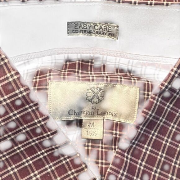 C L by Christian Lacroix 100% cotton button down shirt - Picture 3 of 9